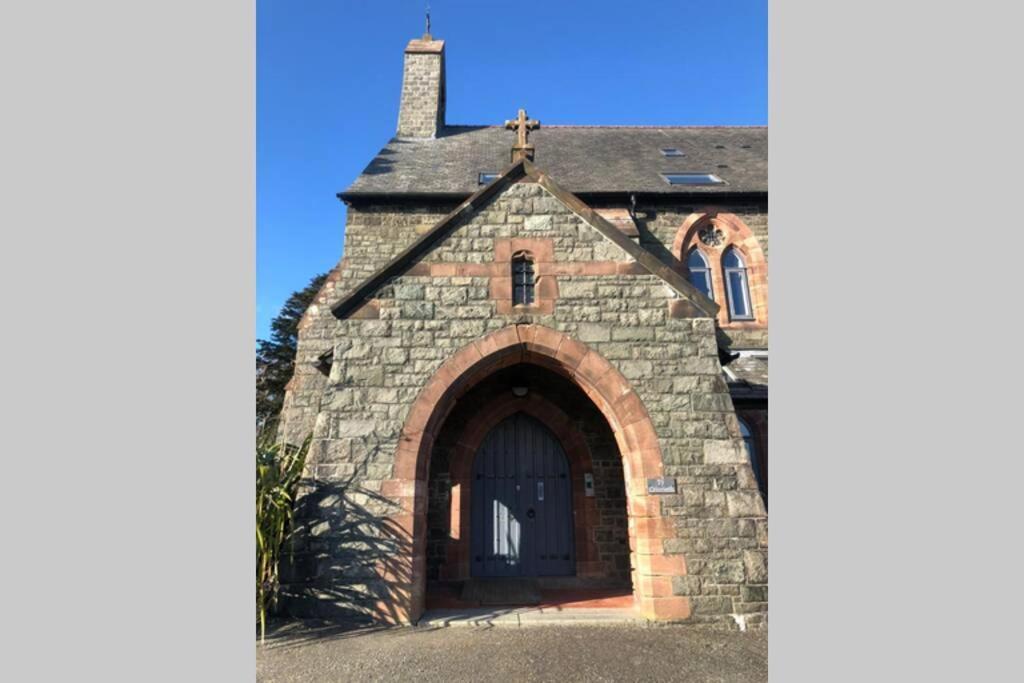 Ferienwohnung Church Duplex With Breathtaking Sea & Mountain Views Criccieth Exterior foto